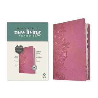 NLT LP Thinline Reference Bible, Filament Enabled Edition LL Peony Pink - Indexed