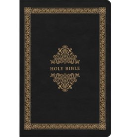 CSB Adorned Bible - Black Leathertouch