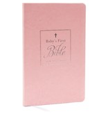 KJV, Baby's First New Testament, Leathersoft, Pink, Red Letter, Comfort Print