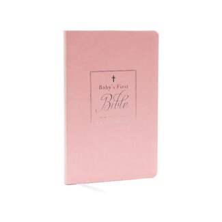 KJV, Baby's First New Testament, Leathersoft, Pink, Red Letter, Comfort Print