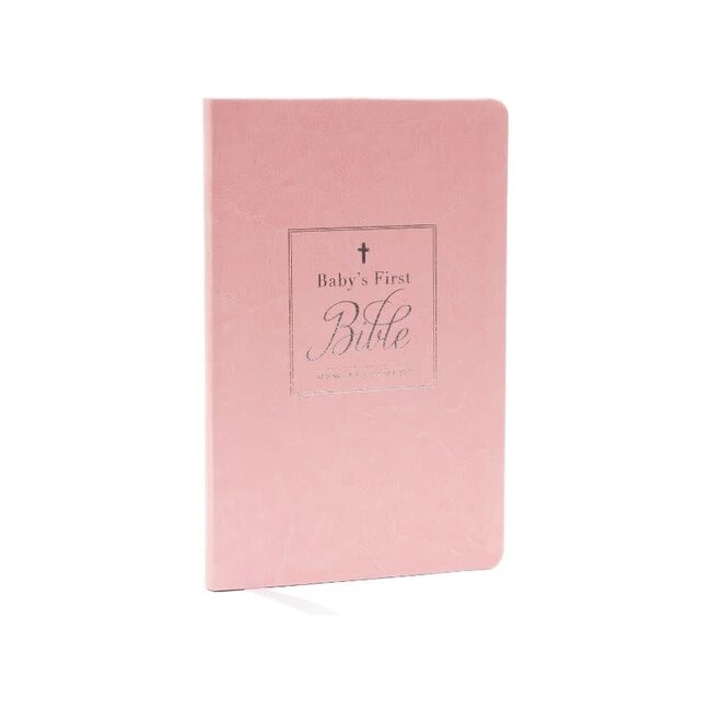 KJV, Baby's First New Testament, Leathersoft, Pink, Red Letter, Comfort Print