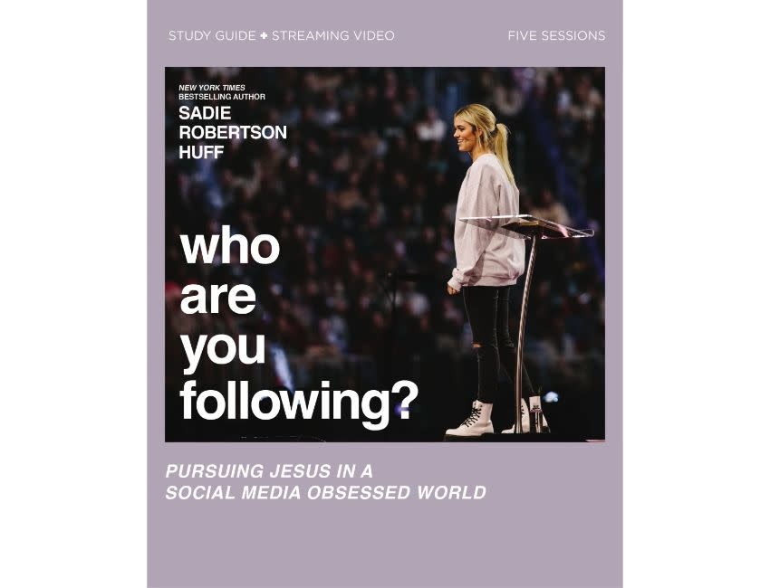 Sadie Robertson Who Are You Following? Study Guide Plus Streaming Video