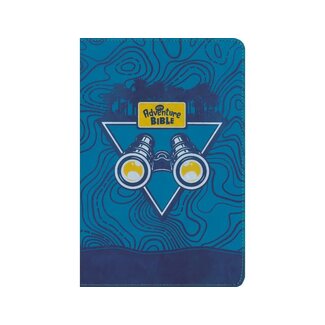 NIrV, Adventure Bible for Early Readers, Leathersoft, Blue, Full Color, Thumb Indexed Tabs