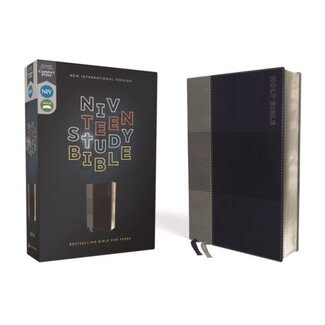 NIV, Teen Study Bible, Leathersoft, Blue, Comfort Print
