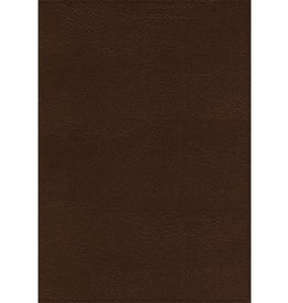 ESV, Thompson Chain-Reference Bible, Leathersoft, Brown, Red Letter, Thumb Indexed