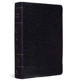 ESV Study Bible, Personal Size - Genuine Leather, Black