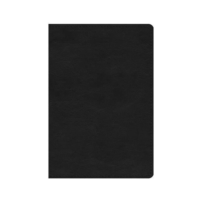 ESV Large Print Compact Bible, Trutone, Black