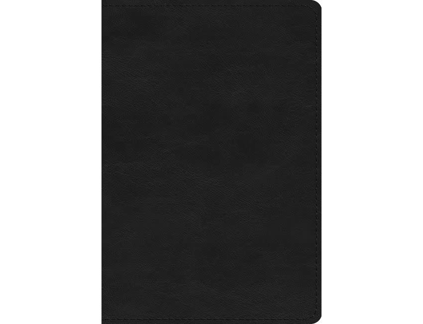 ESV Large Print Compact Bible, Trutone, Black
