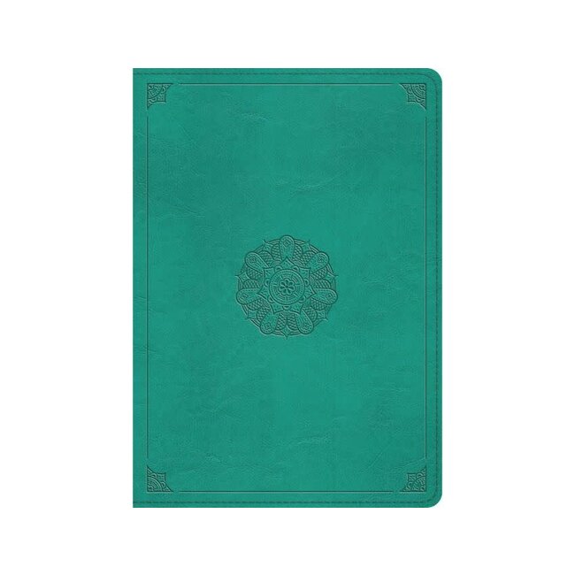 ESV Study Bible  TruTone®, Turquoise, Emblem Design