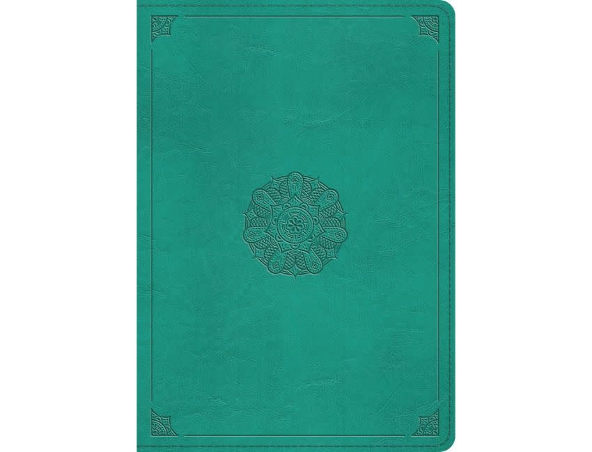 ESV Study Bible  TruTone®, Turquoise, Emblem Design