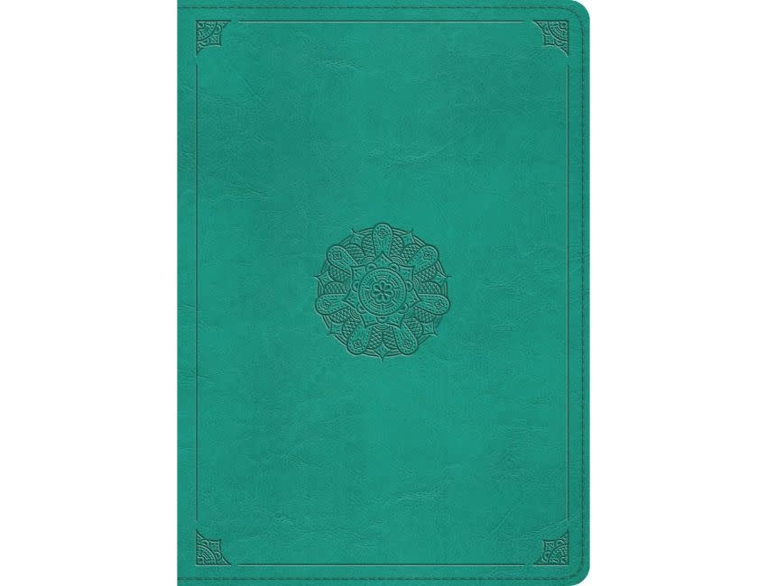 ESV Study Bible  TruTone®, Turquoise, Emblem Design