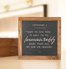 Ephesians 3:20 Framed Art
