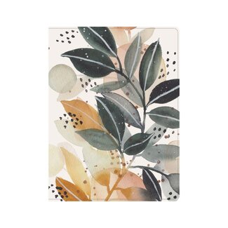 NLT Wide Margin Bible, Filament Enabled Edition (Red Letter, LeatherLike, Autumn Leaves)