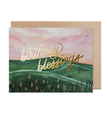 Birthday Blessings Card