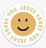 Jesus Loves You Sticker