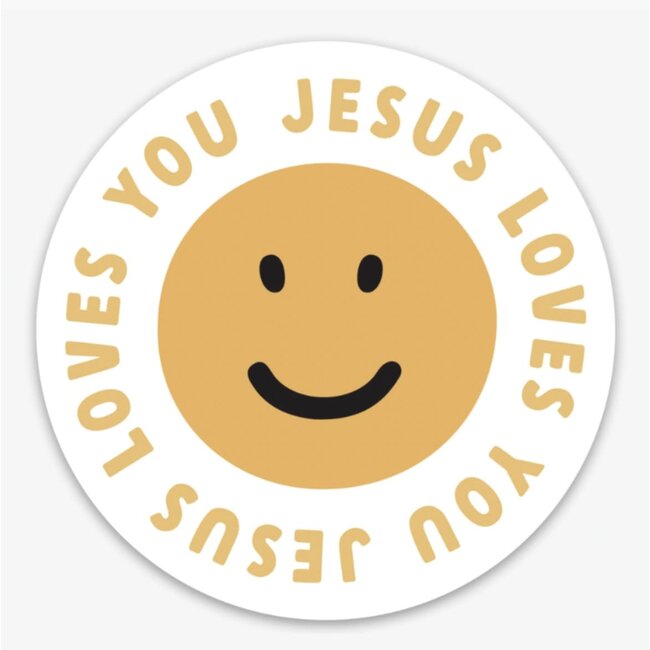 Jesus Loves You Sticker