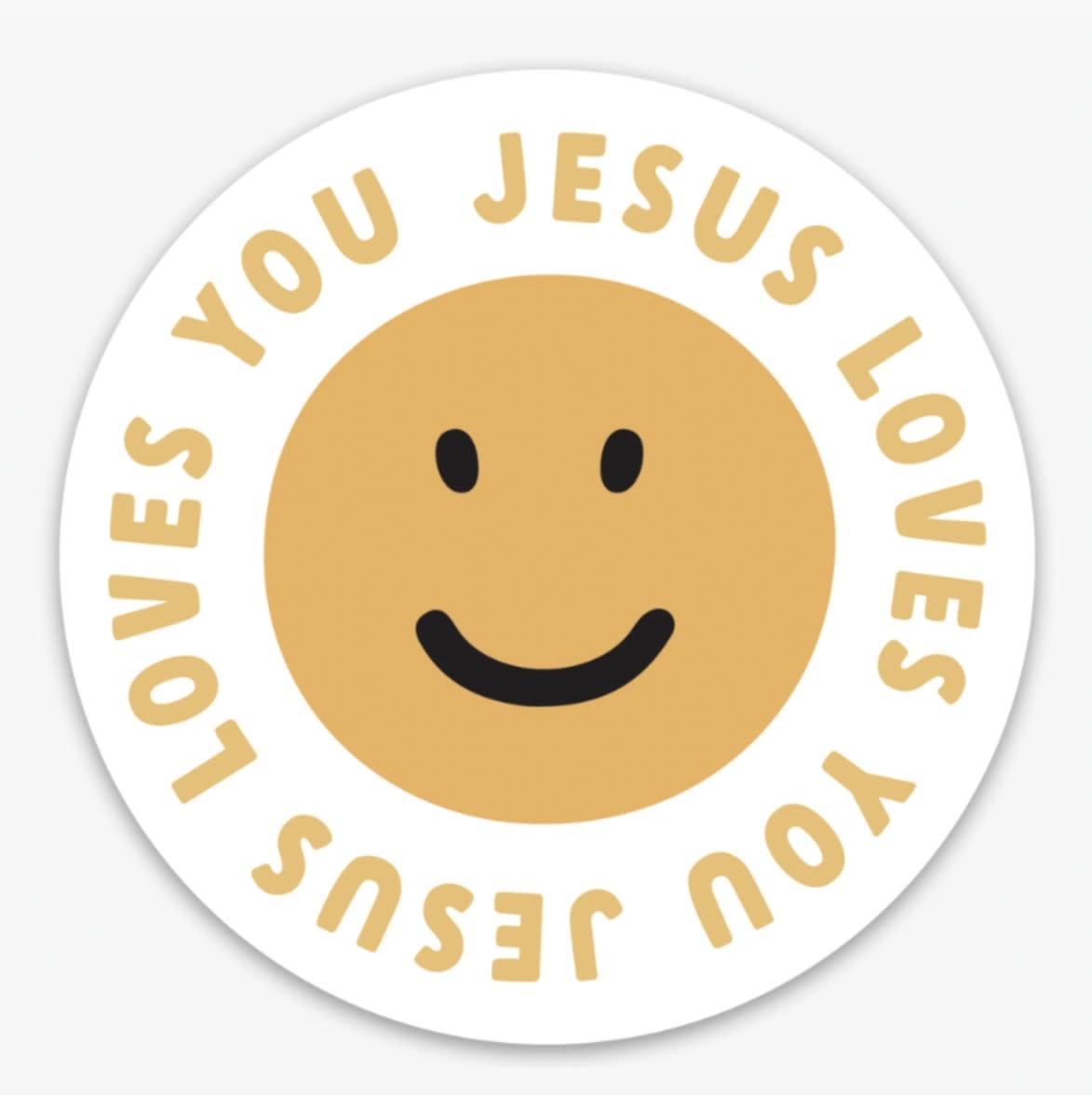 Jesus Loves You Sticker