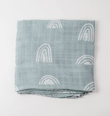 All Things New - Baby Blue Swaddle