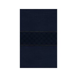 NIV, Thinline Reference Bible, Leathersoft, Navy, Red Letter, Thumb Indexed, Comfort Print