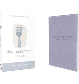 NIV, Tiny Testament Bible, New Testament, Leathersoft, Blue, Comfort Print