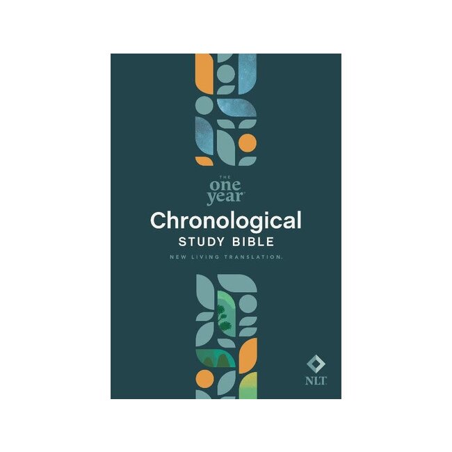 NLT One Year Chronological Study Bible (Softcover)