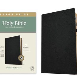 NLT LP Thinline Reference Bible, Filament Enabled Ed. Gen. Lthr. Black