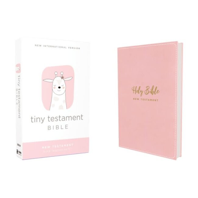 NIV, Tiny Testament Bible, New Testament, Leathersoft, Pink, Comfort Print