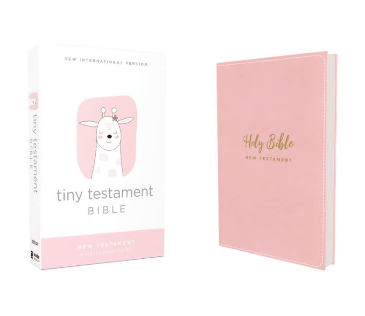 NIV, Tiny Testament Bible, New Testament, Leathersoft, Pink, Comfort Print