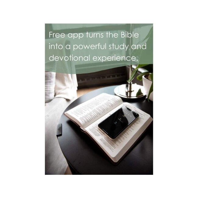 NLT LP Thinline Reference Bible, Filament Enabled Ed. Gen. Lthr. Black