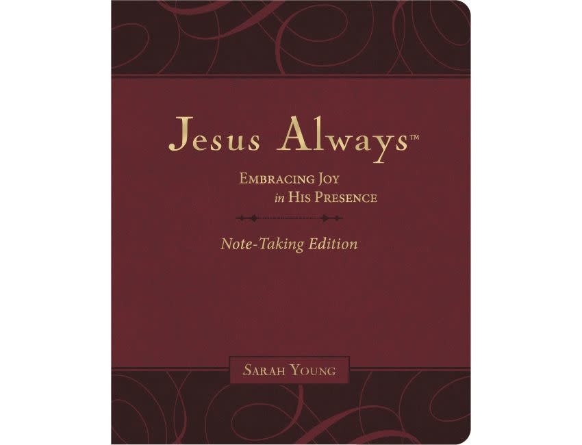 Jesus Always Note-Taking Edition, Leathersoft, Burgundy, with Full Scriptures
