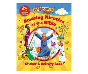 Beginner's Bible Amazing Miracles of the Bible Sticker and Activity Book -  Seacoast Bookstore
