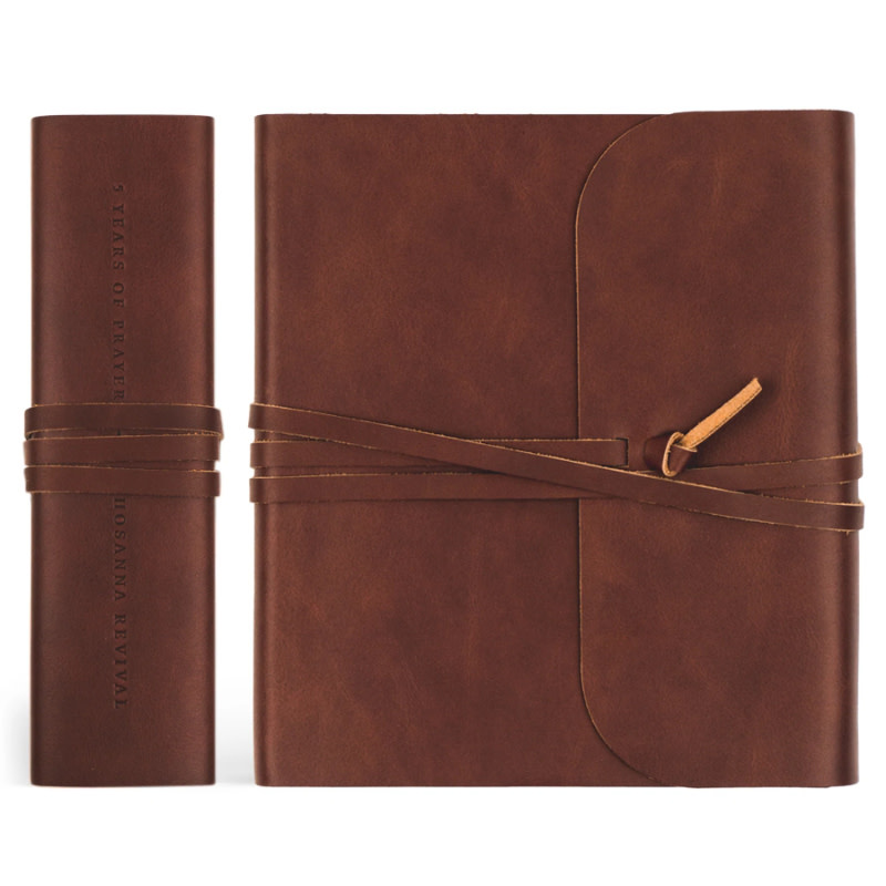 Genuine Leather One Thing I Ask 5-Year Prayer Journal: Luxembourg Theme