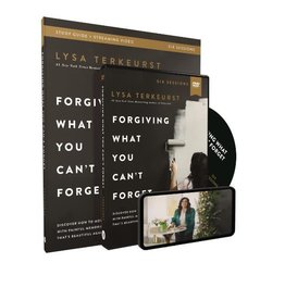 Lysa Terkeurst Forgiving What You Can't Forget Study Guide with DVD