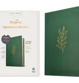 NLT Large Print Thinline Reference Bible, Filament Enabled Edition (Red Letter, LeatherLike, Evergreen)