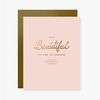 How Beautiful You Are Card