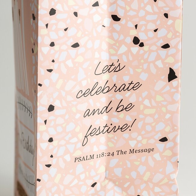 Happy Birthday - Cake - Medium Gift Bag with Tissue