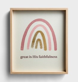 Great Is His Faithfulness - Framed Wall Art