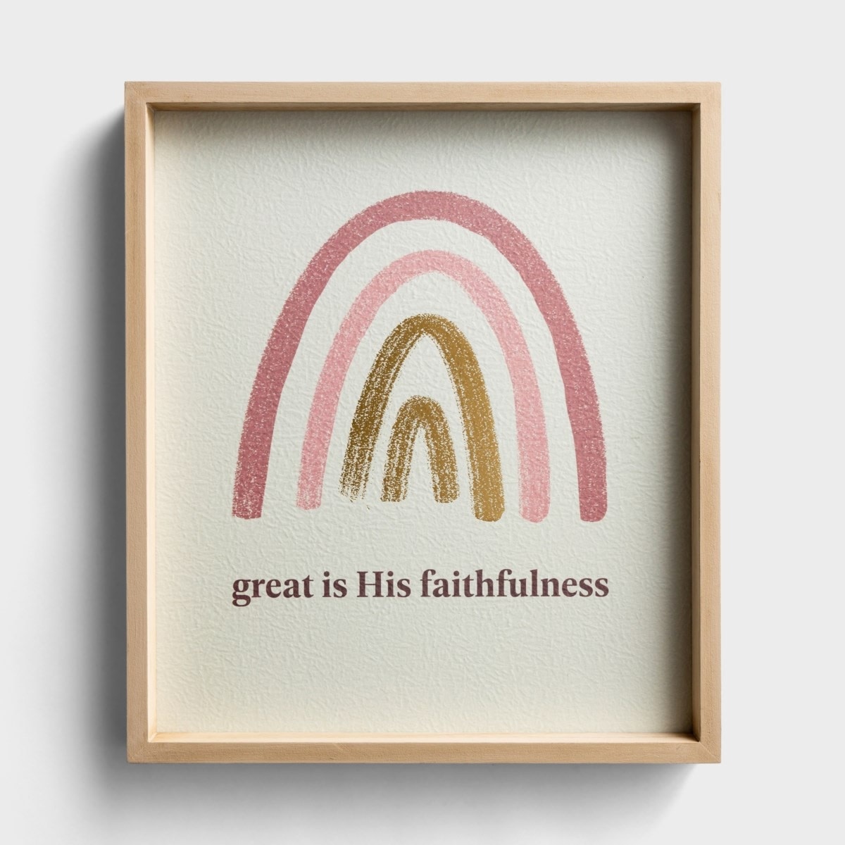 Great Is His Faithfulness - Framed Wall Art