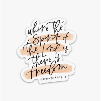 2 Corinthians | Freedom Sticker