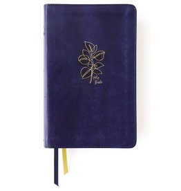 NIV, Women's Devotional Bible, Leathersoft, Navy, Comfort Print