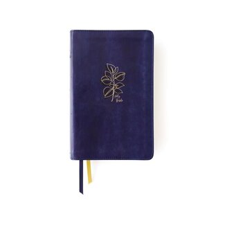 NIV, Women's Devotional Bible, Leathersoft, Navy, Comfort Print NIV, Women's Devotional Bible, Leathersoft, Navy, Comfort Print