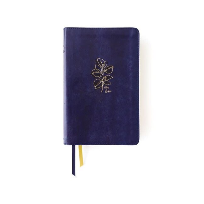 NIV, Women's Devotional Bible, Leathersoft, Navy, Comfort Print