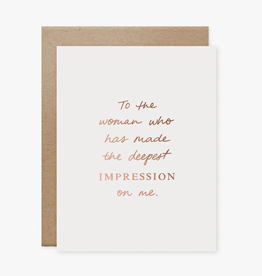 Deepest Impression Card