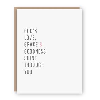God's Love Card