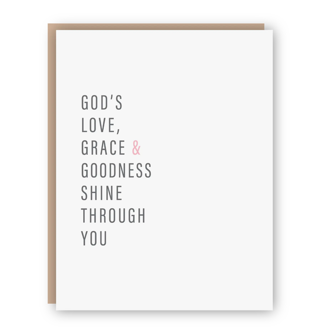 God's Love Card