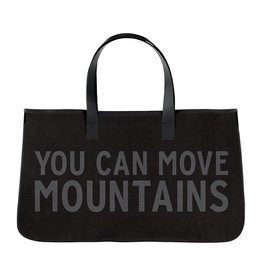 Canvas Tote-Move Mountains