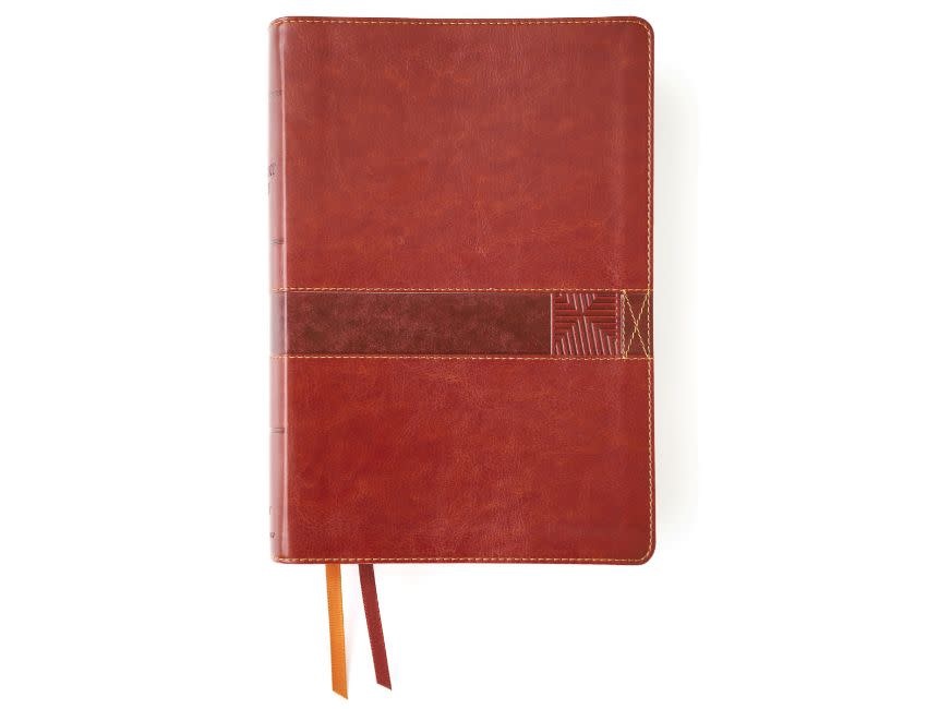NIV, Student Bible, Leathersoft, Brown, Thumb Indexed, Comfort Print