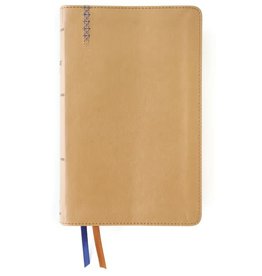 NIV, Student Bible, Personal Size, Leathersoft, Tan, Thumb Indexed, Comfort Print