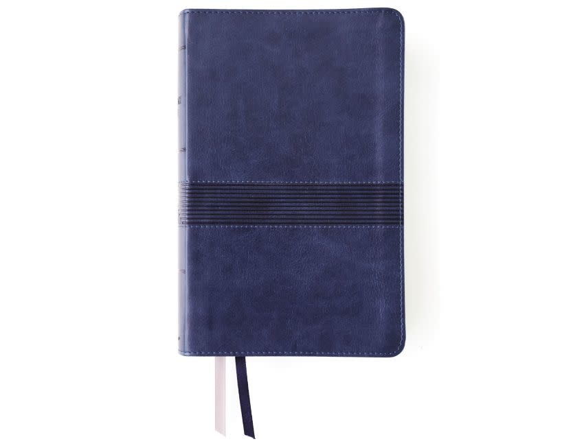 NIV, Student Bible, Personal Size, Leathersoft, Navy, Thumb Indexed, Comfort Print