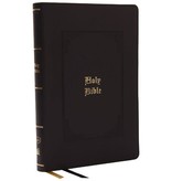 KJV Bible, Giant Print Thinline Bible, Vintage Series, Leathersoft, Black, Red Letter, Comfort Print: King James Version